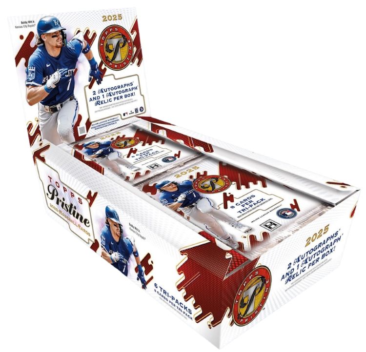 2025 Topps Pristine Baseball Hobby 6 Box Case