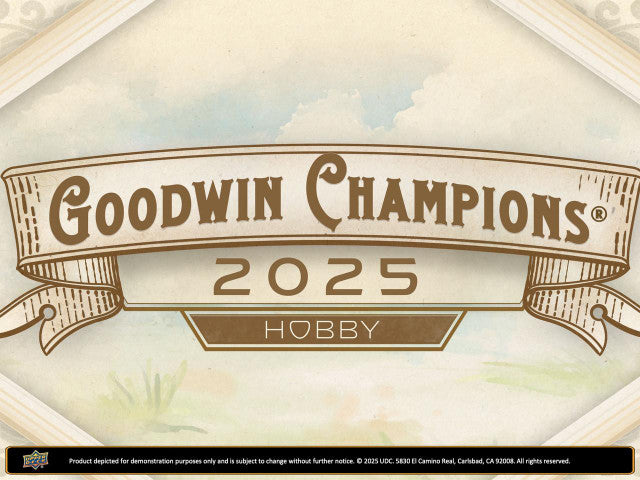 2025 Upper Deck Goodwin Champions Hobby Box [Contact Us To Order]