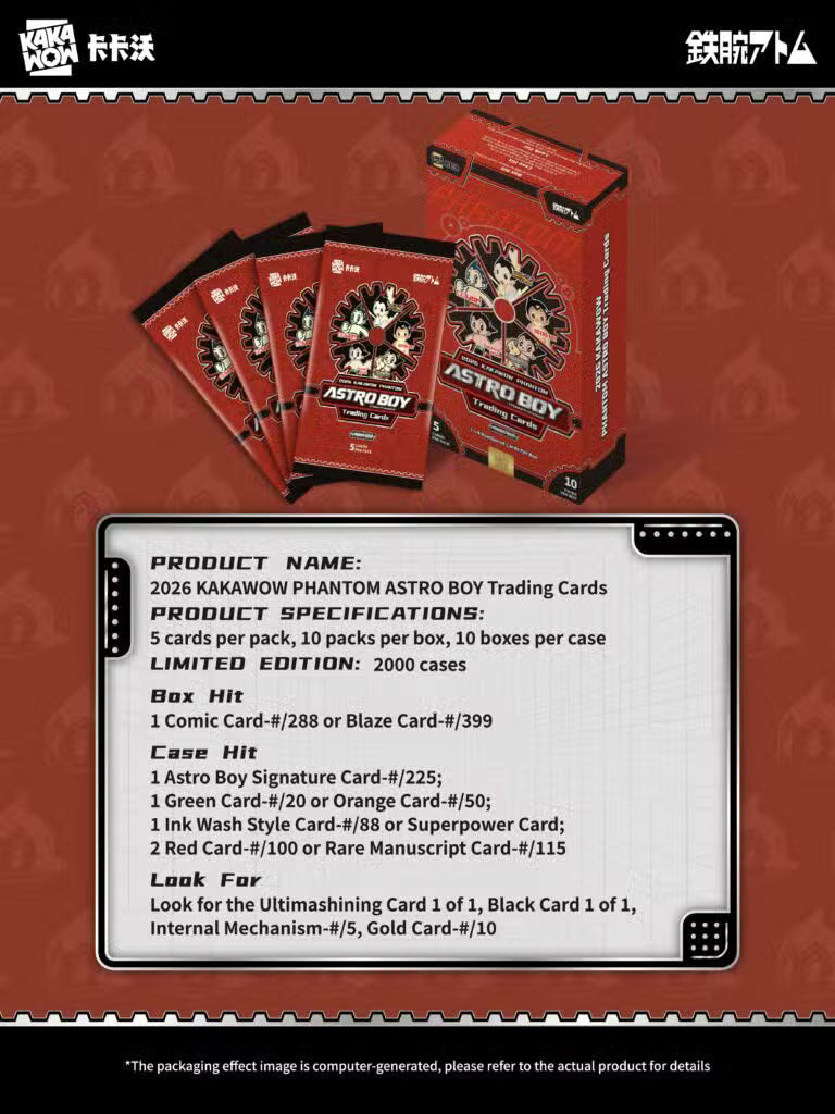 2026 Kakawow Phantom Astro Boy Hobby Box