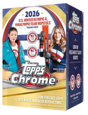 2026 Topps Chrome US Winter Olympic & Paralympic Team Hopefuls Blaster Box