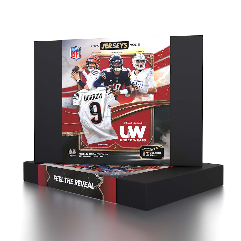 2026 Fanatics Under Wraps NFL Jersey Vol. II