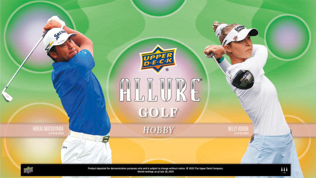 2026 Upper Deck Allure Golf Hobby Box [Contact Us To Order]