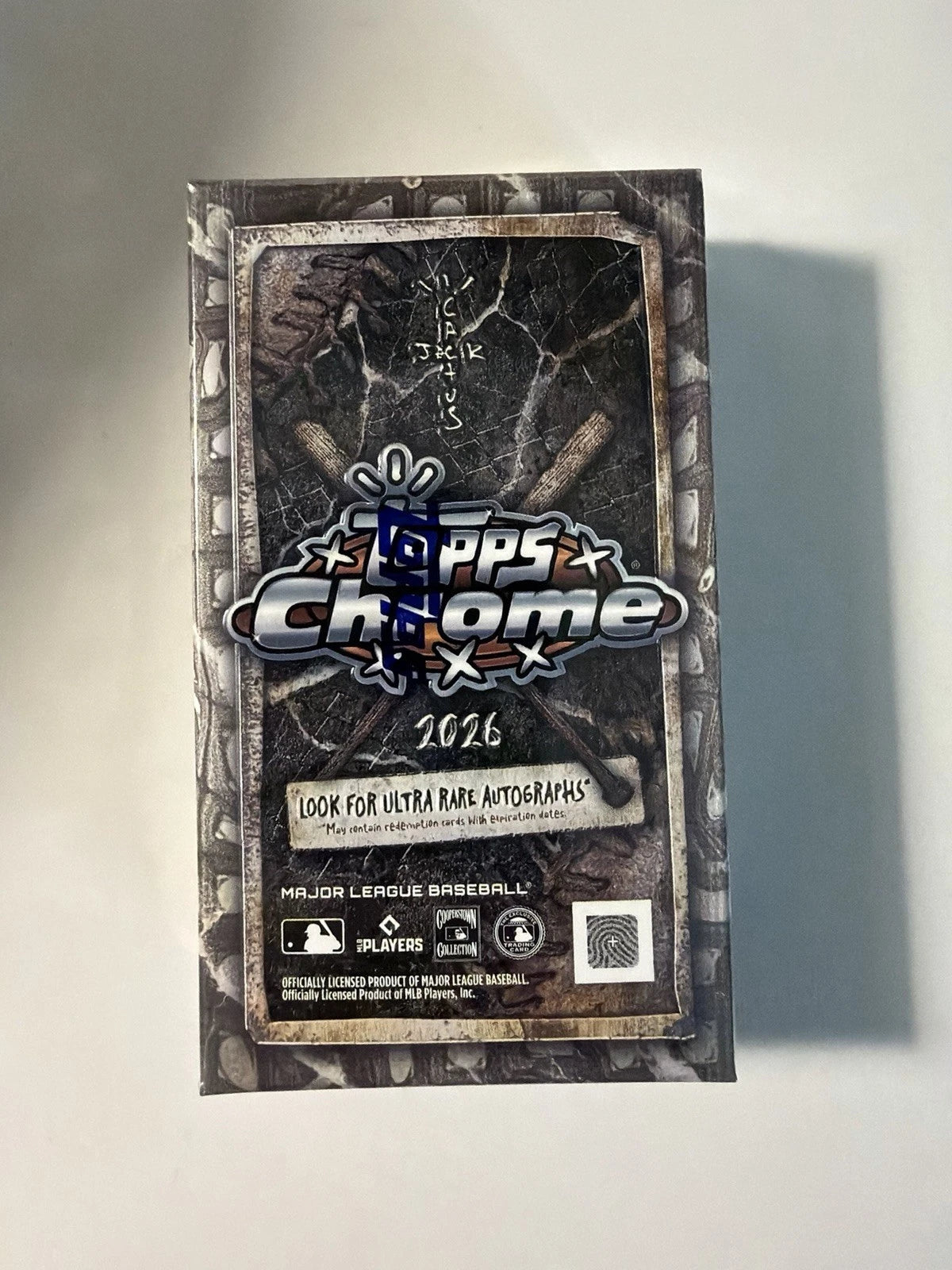 2026 Topps Chrome X Cactus Jack Fanatics Fest NYC Exclusive Baseball Box