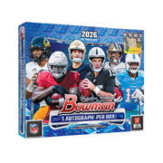 2026 Bowman Chrome Sapphire Football Hobby 10 Box Case