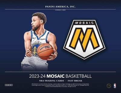 2023-24 Panini Mosaic Basketball Fast Break Hobby Box