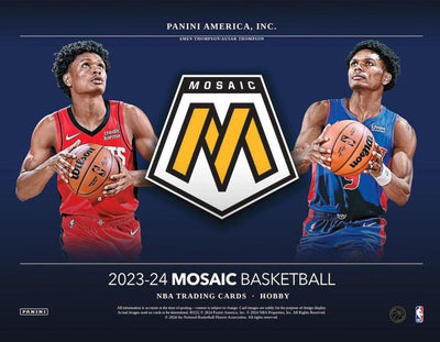 2023-24 Panini Mosaic Basketball Hobby 12 Box Case