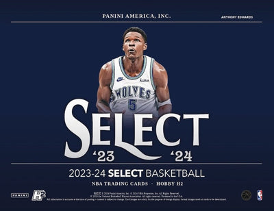 2023-24 Panini Select Basketball Hobby Hybrid H2 20 Box Case