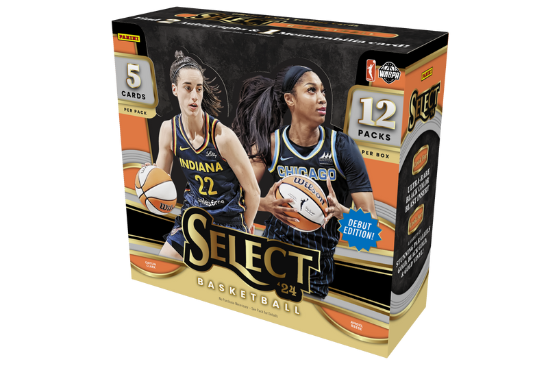 2024 Panini Select WNBA Basketball Hobby 12 Box Case