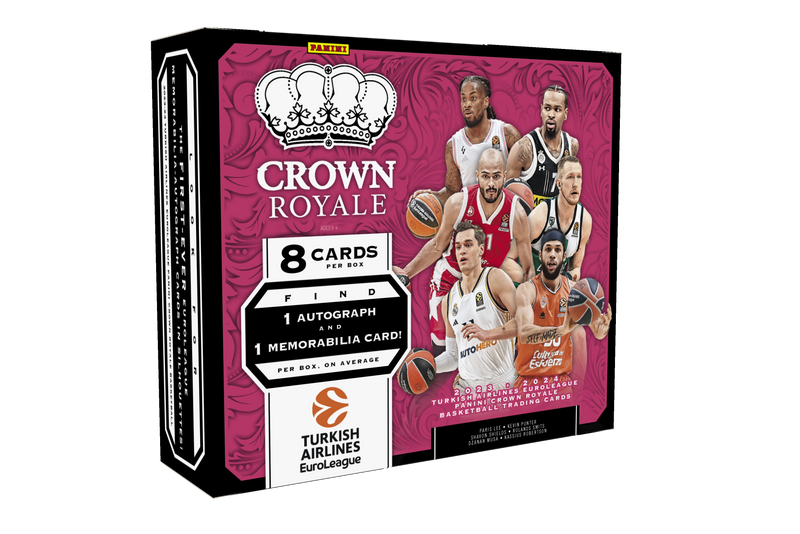 2023-24 Panini Crown Royale EuroLeague Basketball Hobby Box