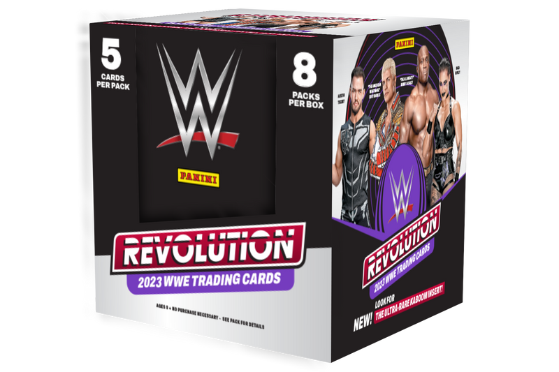 2023 Panini Revolution WWE Hobby 8 Box Case