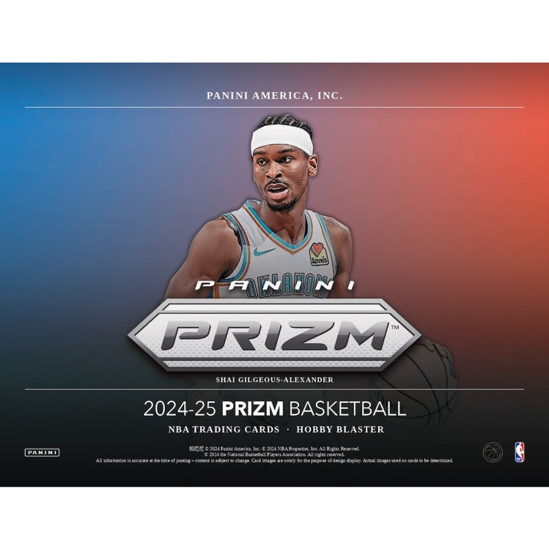 2024-25 Panini Prizm Basketball Hobby Blaster 20 Box Case