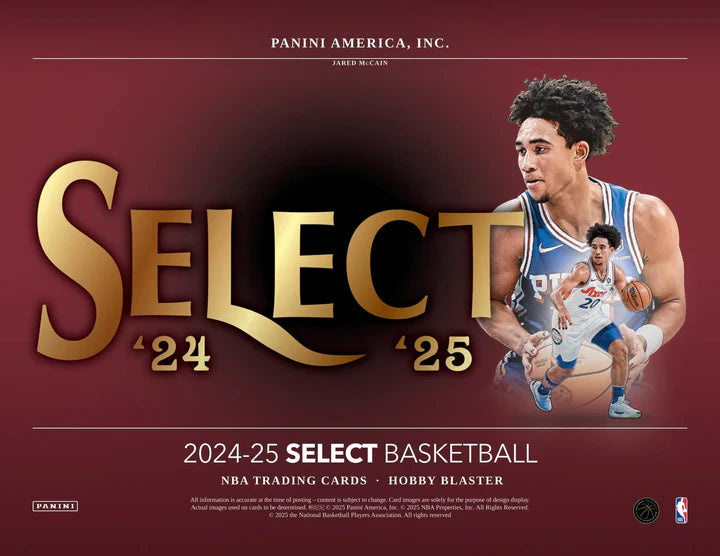 2024-25 Panini Select Basketball Hobby Blaster 20 Box Case