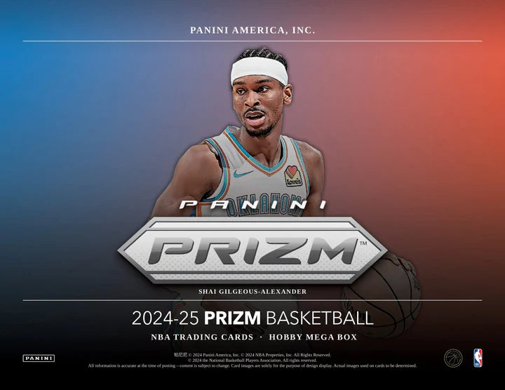 2024-25 Panini Prizm Basketball Hobby Mega Box