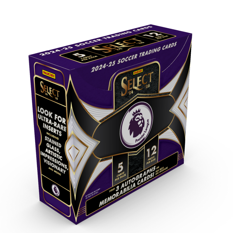 2024-25 Panini Select Premier League Soccer Hobby Box