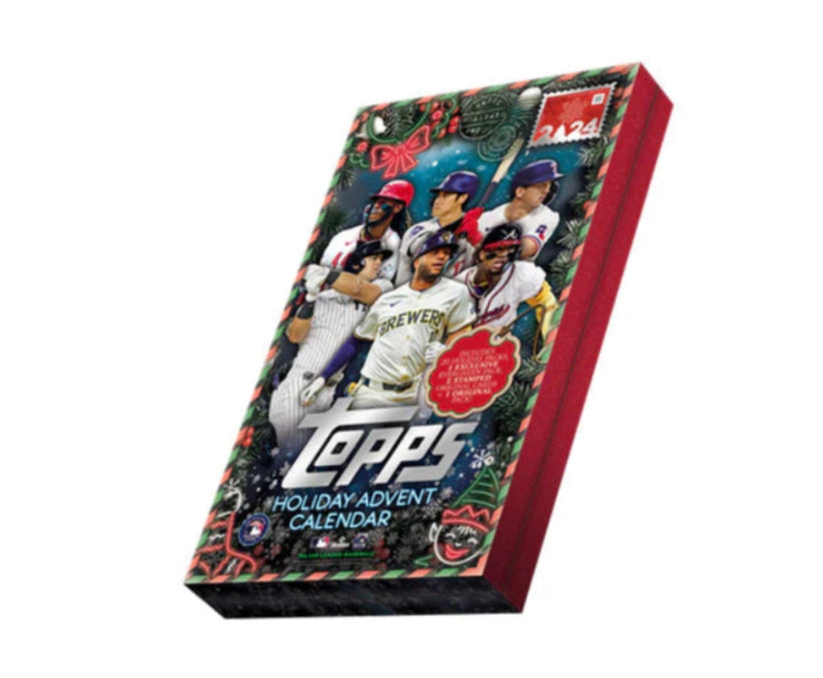 2024 Topps Baseball Holiday Mega Box Advent Calendar