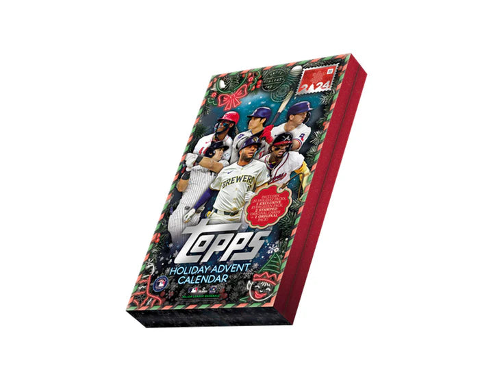 2024 Topps Baseball Holiday Mega Box Advent Calendar