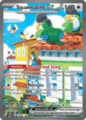 Squakabilly EX 2023 Pokemon Paldea Evolved Special Illustration Rare holo 264/193
