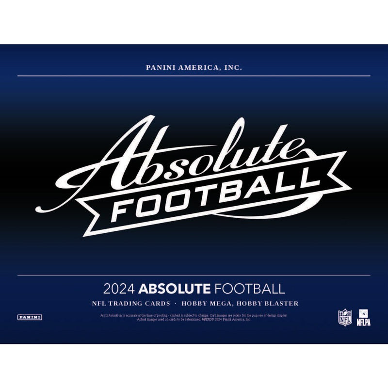 2024 Panini Absolute Football Hobby Mega 20 Box Case (Teal Parallels)