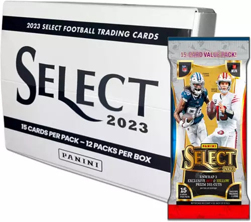 2023 Panini Select Football Jumbo Value 12-Pack Box