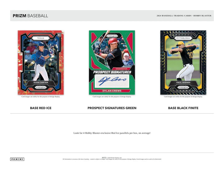 2024 Panini Prizm Baseball Hobby Blaster Box