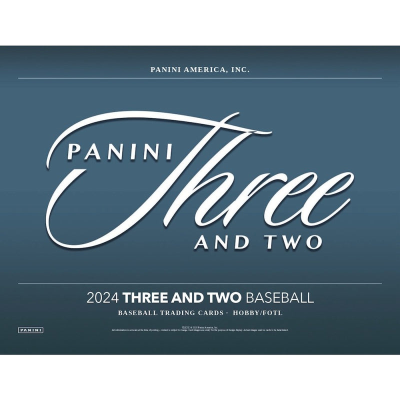 2024 Panini Three and Two Baseball Hobby Box