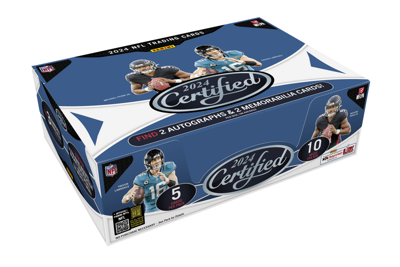 2024 Panini Certified Football Hobby 16 Box Case