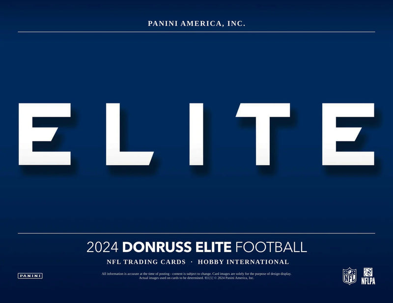 2024 Donruss Elite Football Hobby International 20 Box Case