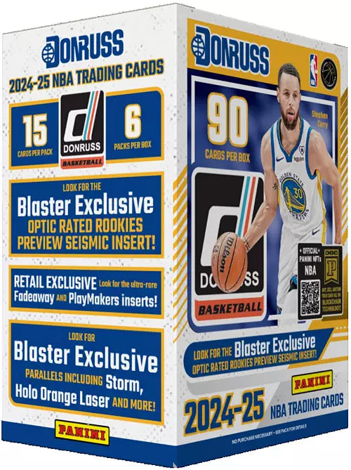 2024-25 Donruss Basketball Hobby Blaster 20 Box Case