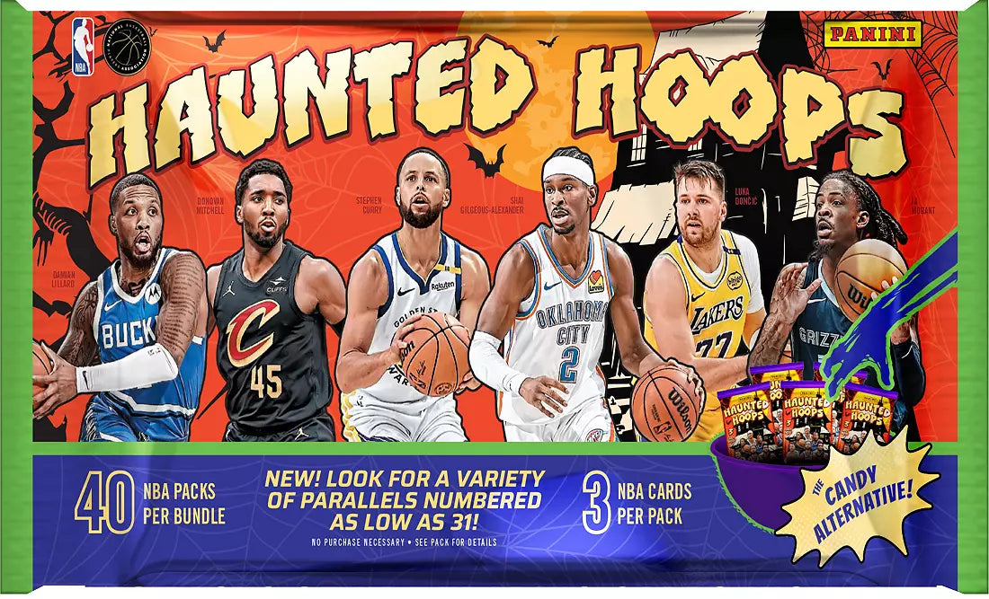 2024-25 Panini Haunted Hoops Basketball 40 Pack Box