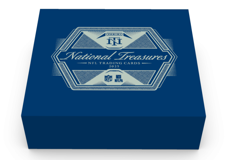 2025 Panini National Treasures Football Hobby 4 Box Case
