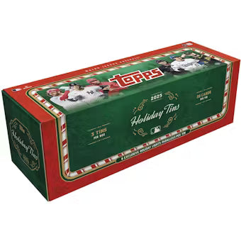 2025 Topps Holiday Baseball 3 Tin Box