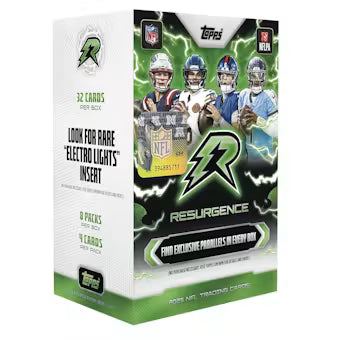 2025 Topps Resurgence Football Blaster 20 Box Case