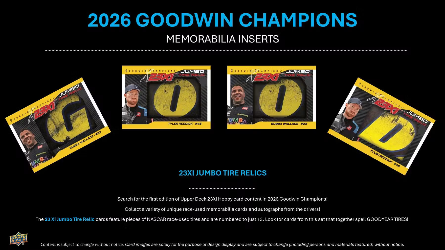 2026 Upper Deck Goodwin Champions Hobby Box [Contact us to Order]
