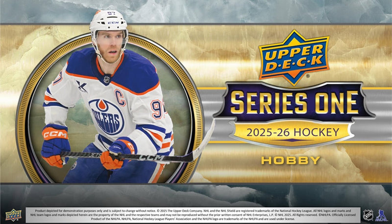 2025-26 Upper Deck Series 1 Hockey Hobby Box [Contact Us To Order]