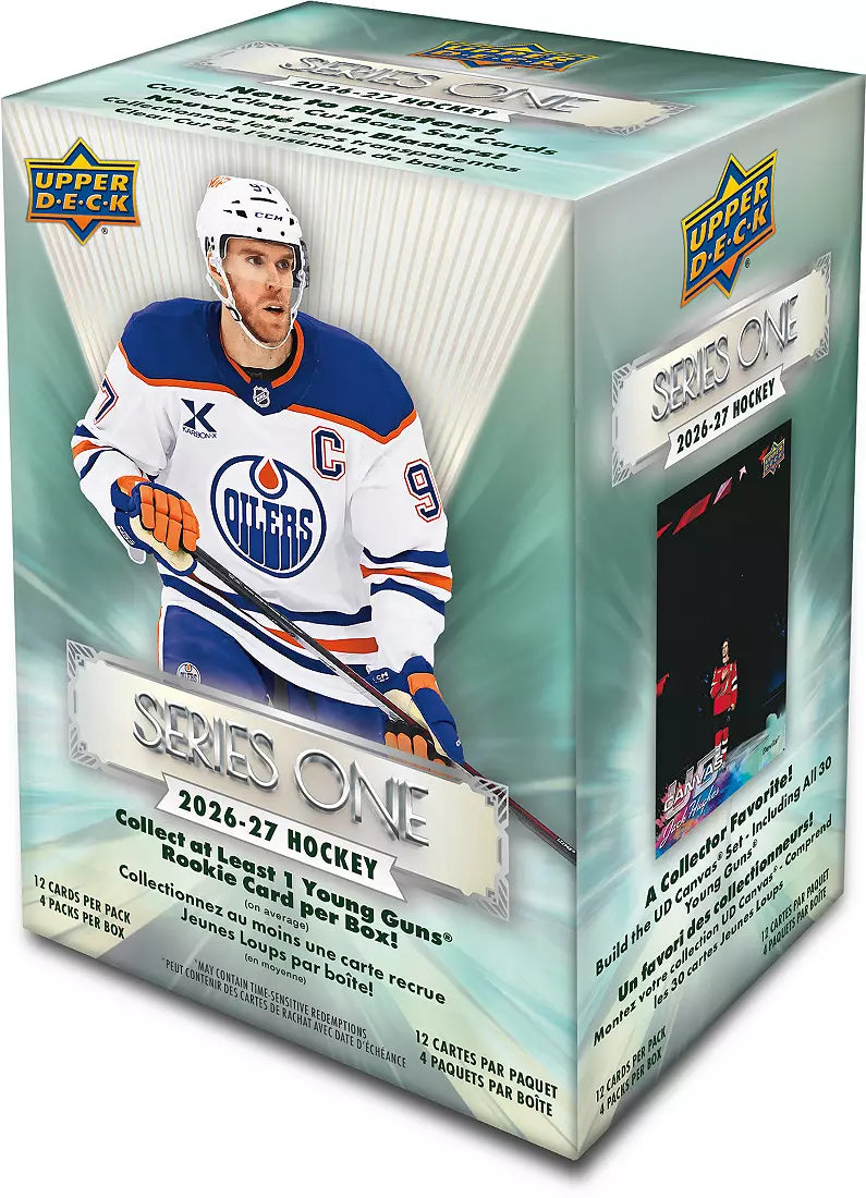 2026-27 Upper Deck Series 1 Hockey Blaster Box