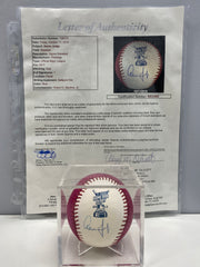 Aaron Judge 2017 Home Run Derby Autographed Pink Ball W/JSA Certification