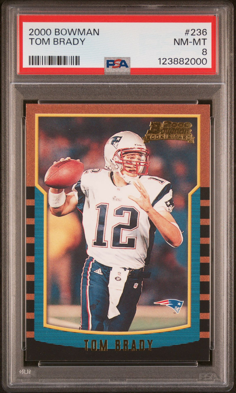 Tom Brady 2000 Bowman Rookie Card 
