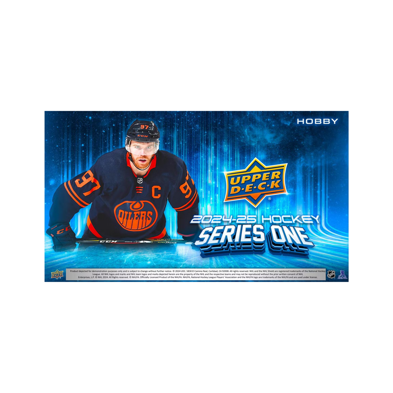 2024-25 Upper Deck Series 1 Hockey Hobby Box [Contact Us To Order]