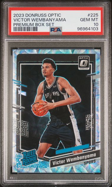Victor Wembanyama 2023-24 Donruss Optic Premium Box Set 