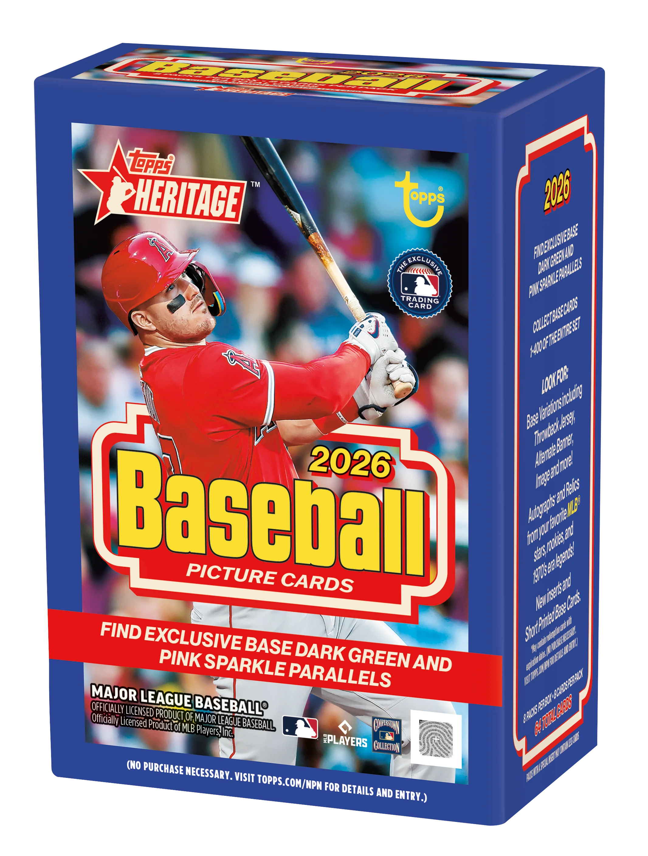 2026 Topps Heritage Baseball Blaster 40-Box Case