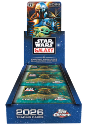 2026 Topps Star Wars Chrome Galaxy Hobby Box