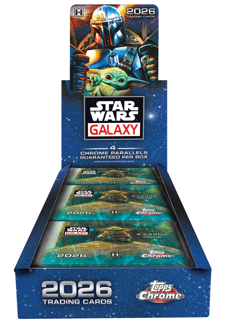 2026 Topps Star Wars Chrome Galaxy Hobby Box