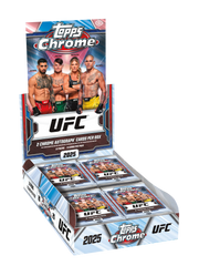 2025 Topps UFC Chrome Hobby 12 Box Case