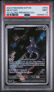 Mewtwo Pokémon Scarlet & Violet Black Star Promo #052 PSA 9