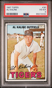 Al Kaline 1967 Topps #30 PSA 4