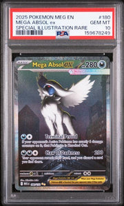 Mega Absol ex Pokémon Mega Evolution Special Illustration Rare #180/132 PSA 10