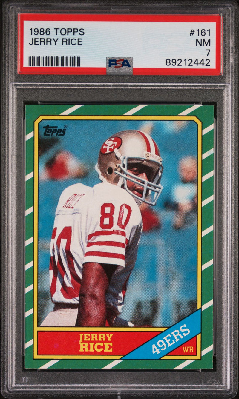 Jerry Rice 1986 Topps 