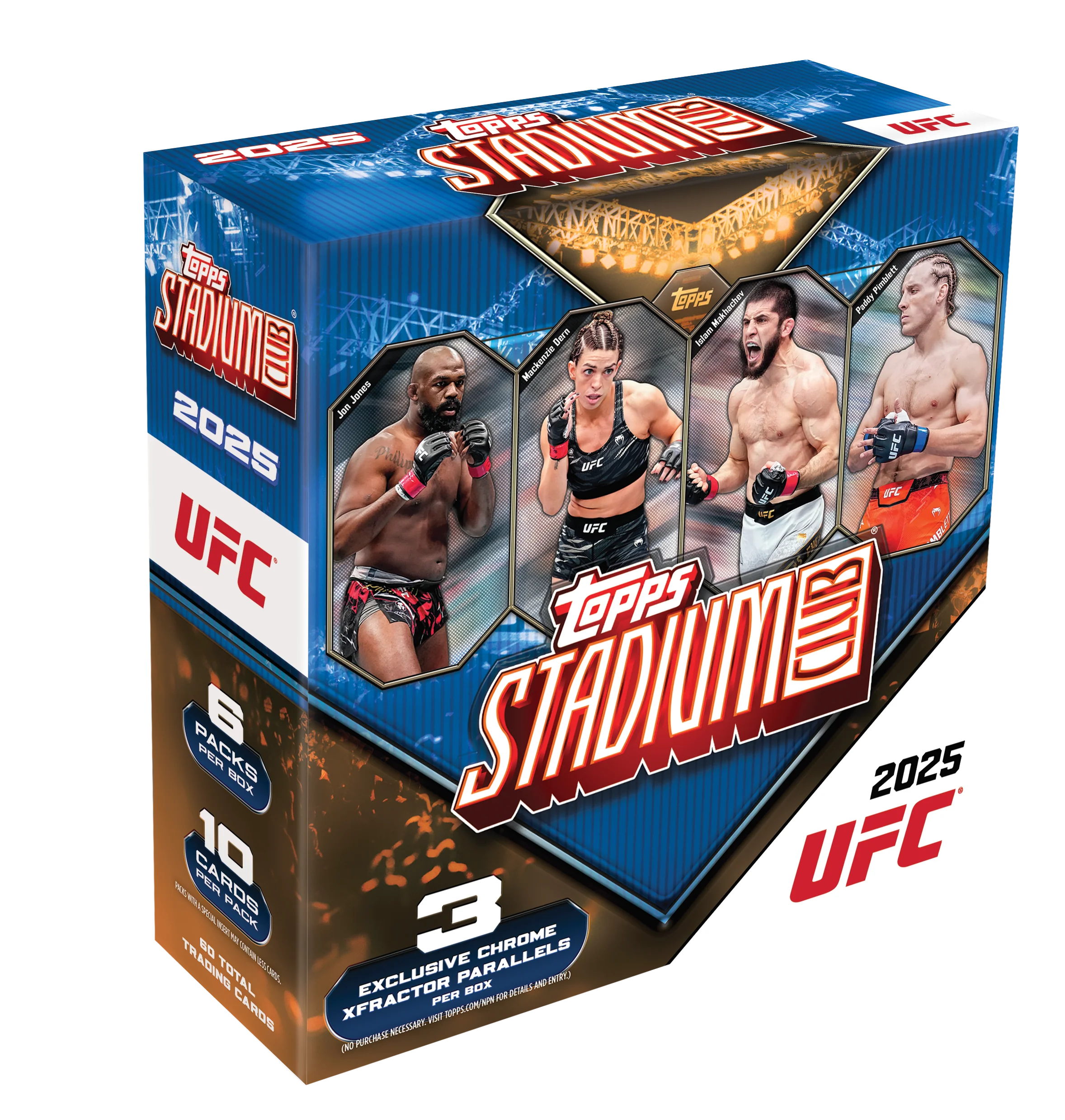 2025 Topps UFC Stadium Club Mega 20 Box Case