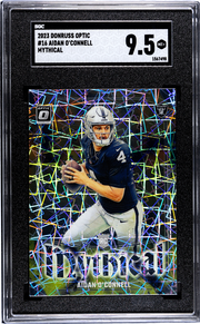 Aidan O'Connell 2023 Donruss Optic Mythical SGC 9.5 (Case Hit)