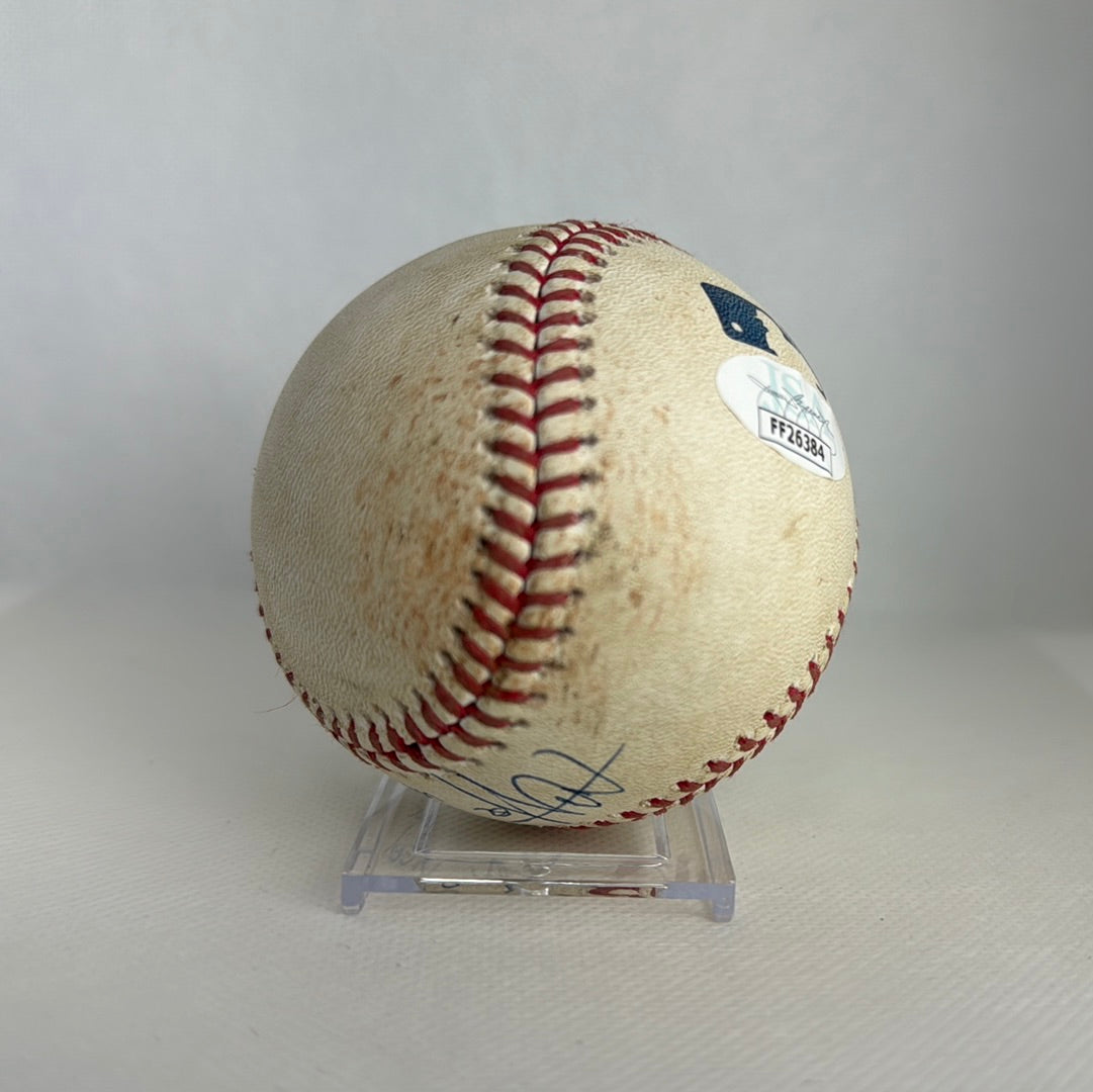 CC Sabaithia Autographed MLB Game Used From 3000K Game 04/30/19